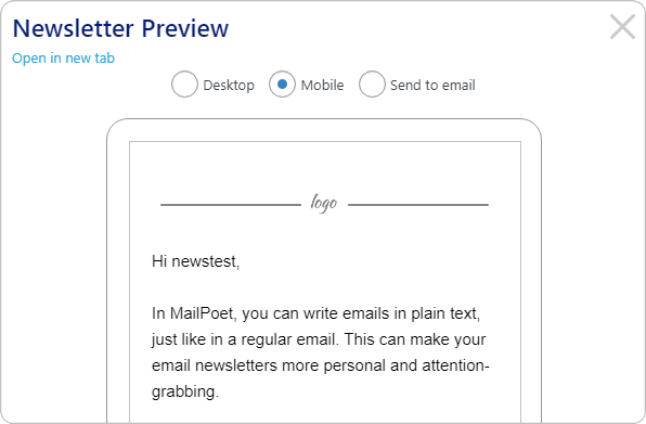 Vorschau auf den Newsletter